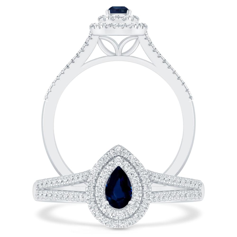 White Gold - Sapphire