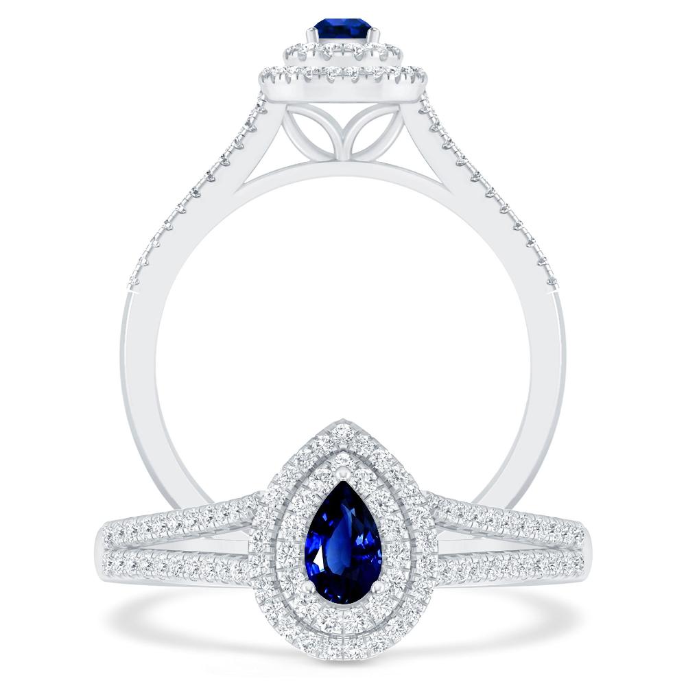 White Gold - Sapphire