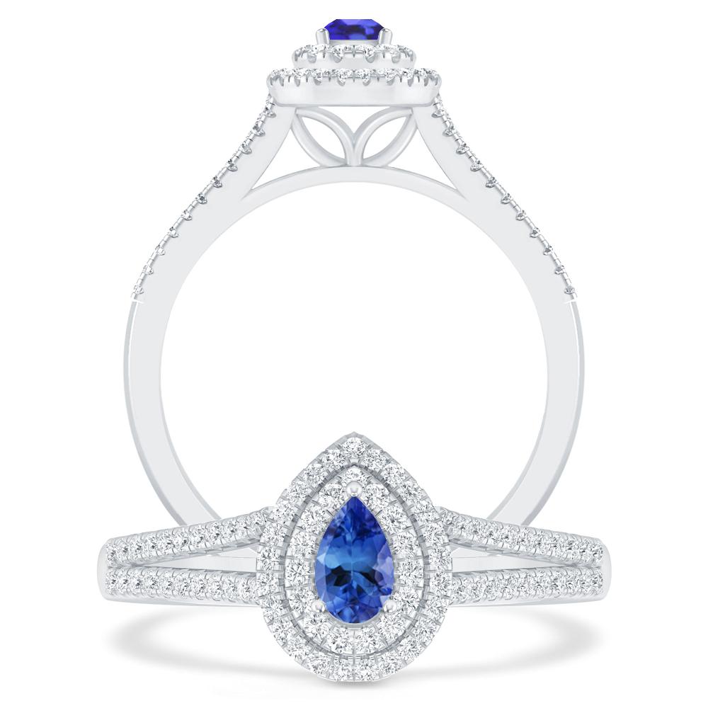 White Gold - Tanzanite