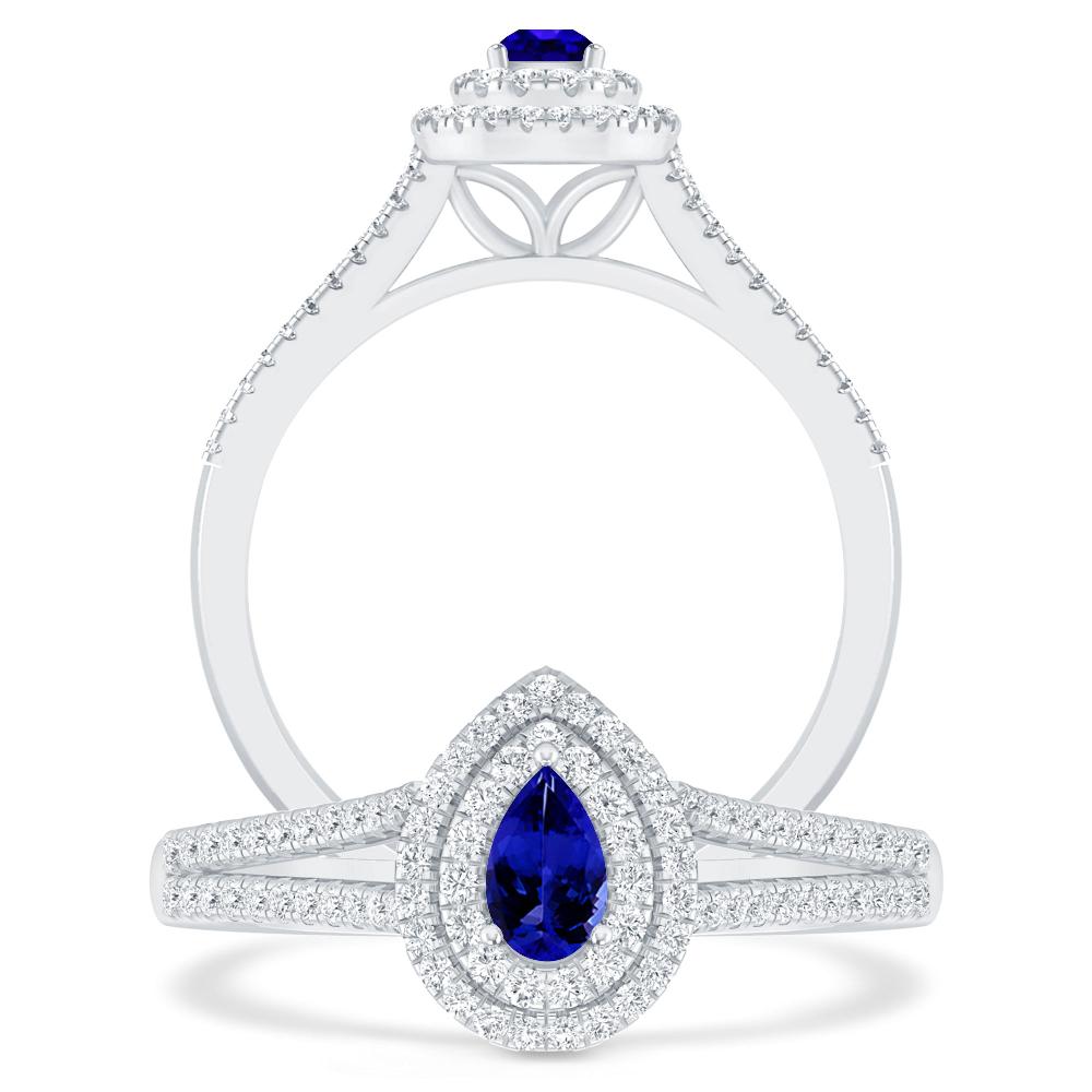 White Gold - Tanzanite