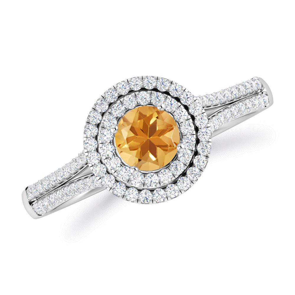 White Gold - Citrine