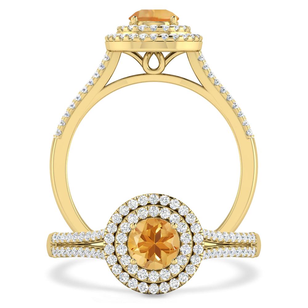 Yellow Gold - Citrine