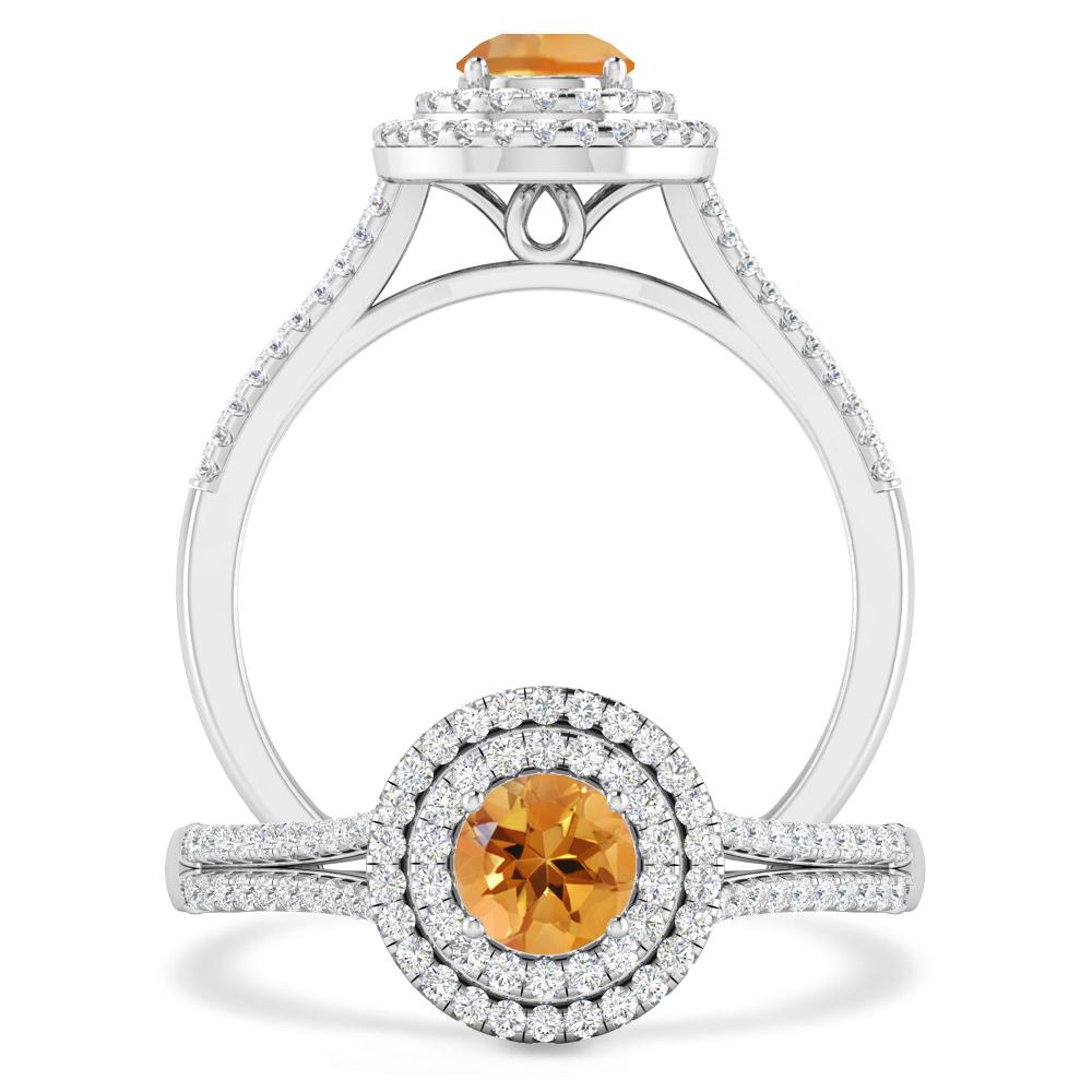 White Gold - Citrine