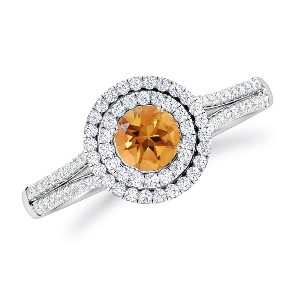 White Gold - Citrine