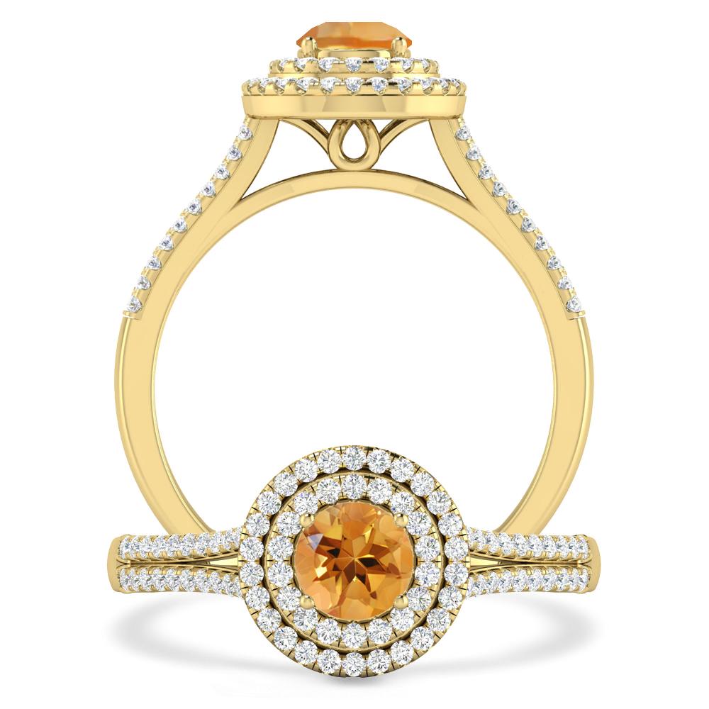 Yellow Gold - Citrine