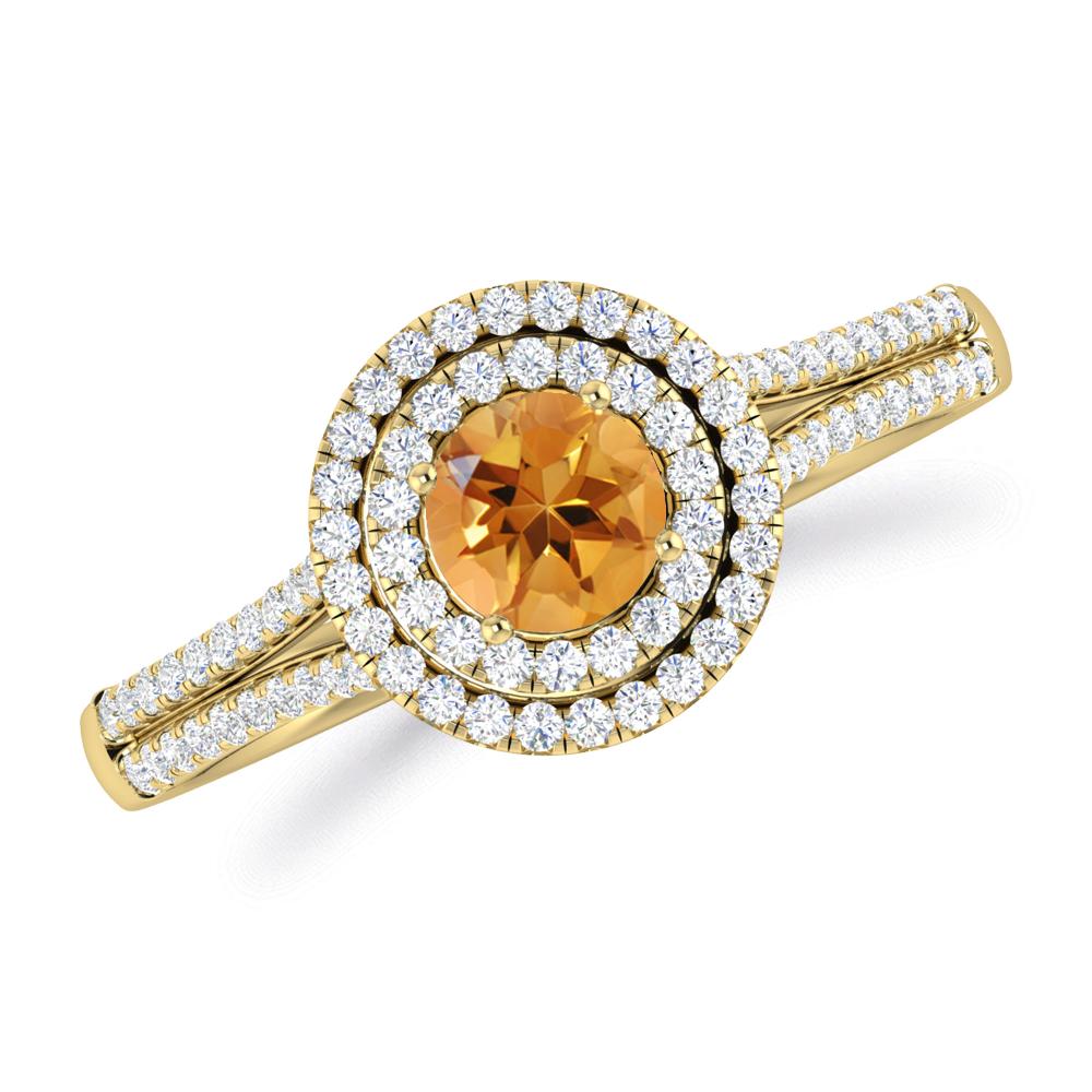 Yellow Gold - Citrine