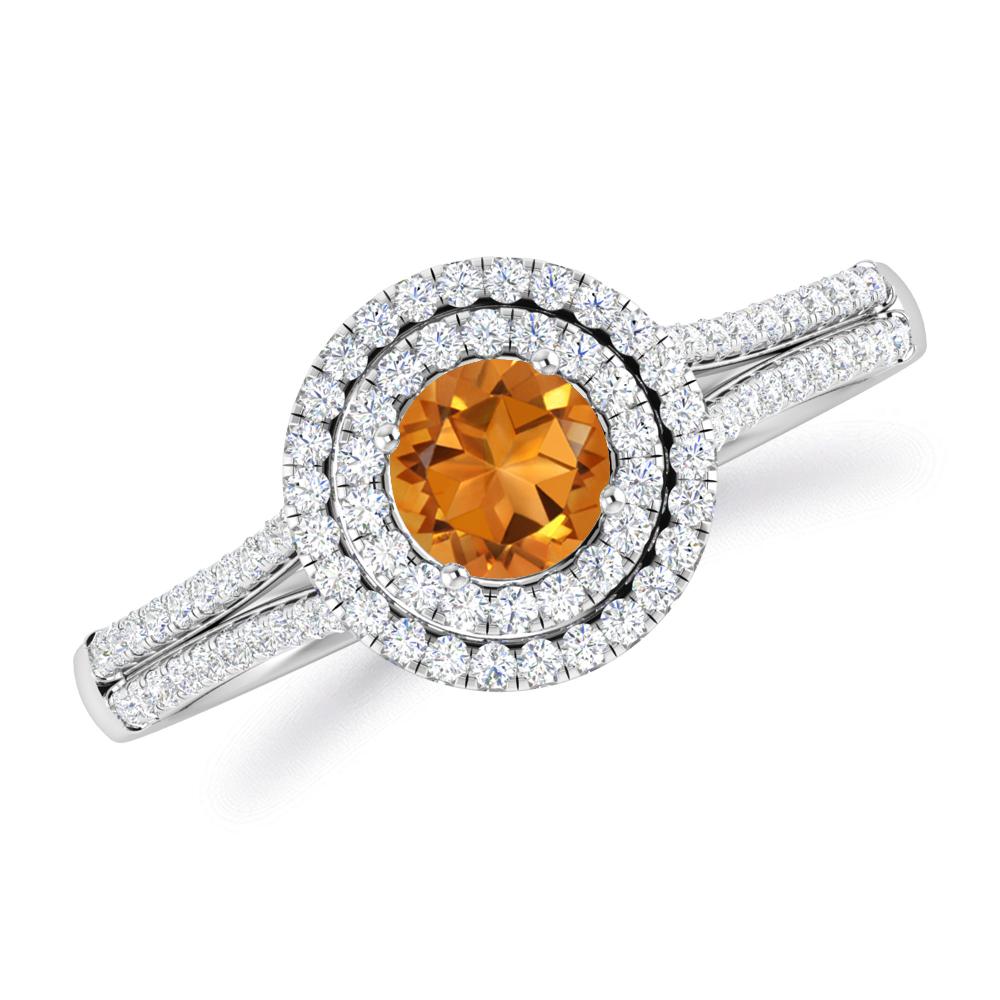 White Gold - Citrine