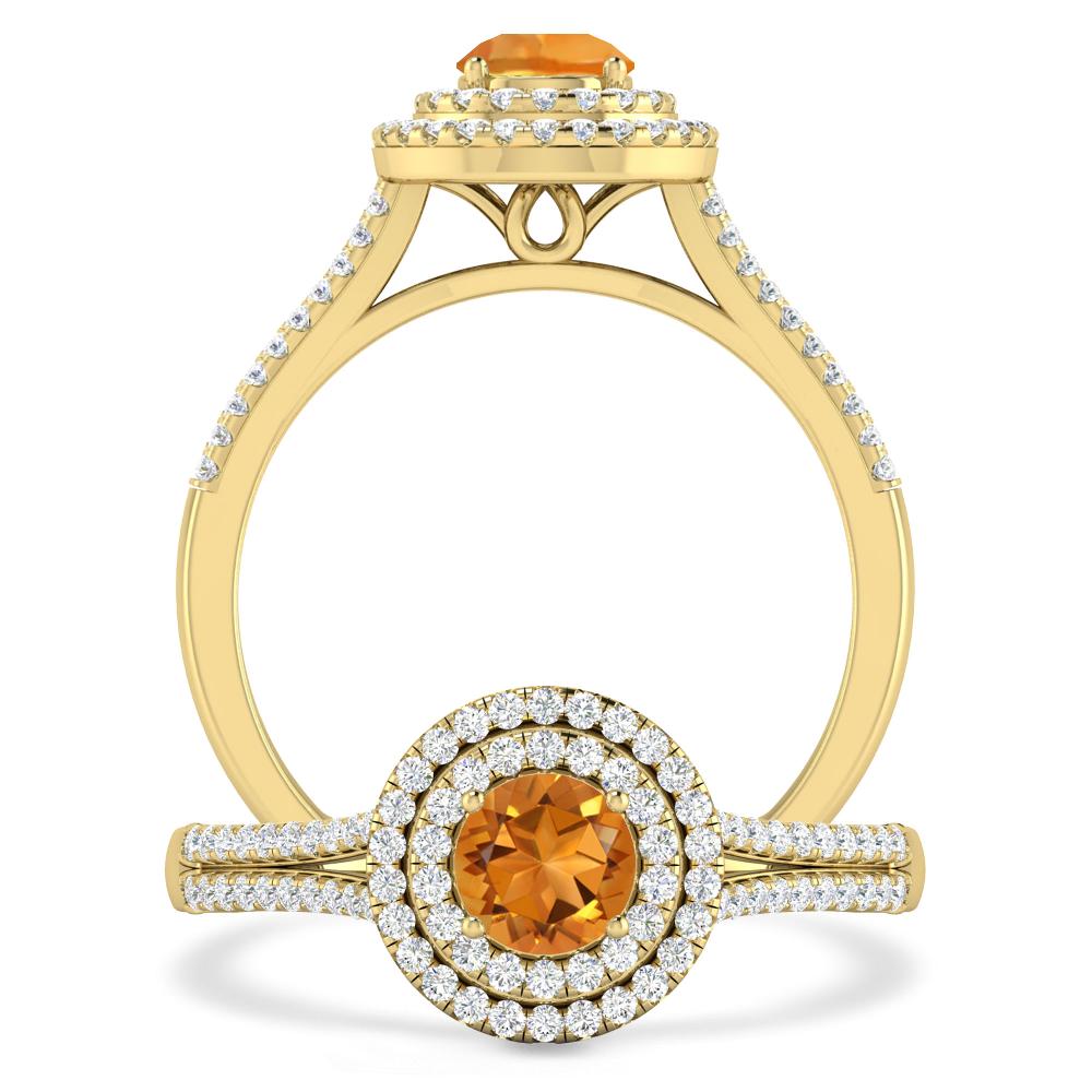 Yellow Gold - Citrine