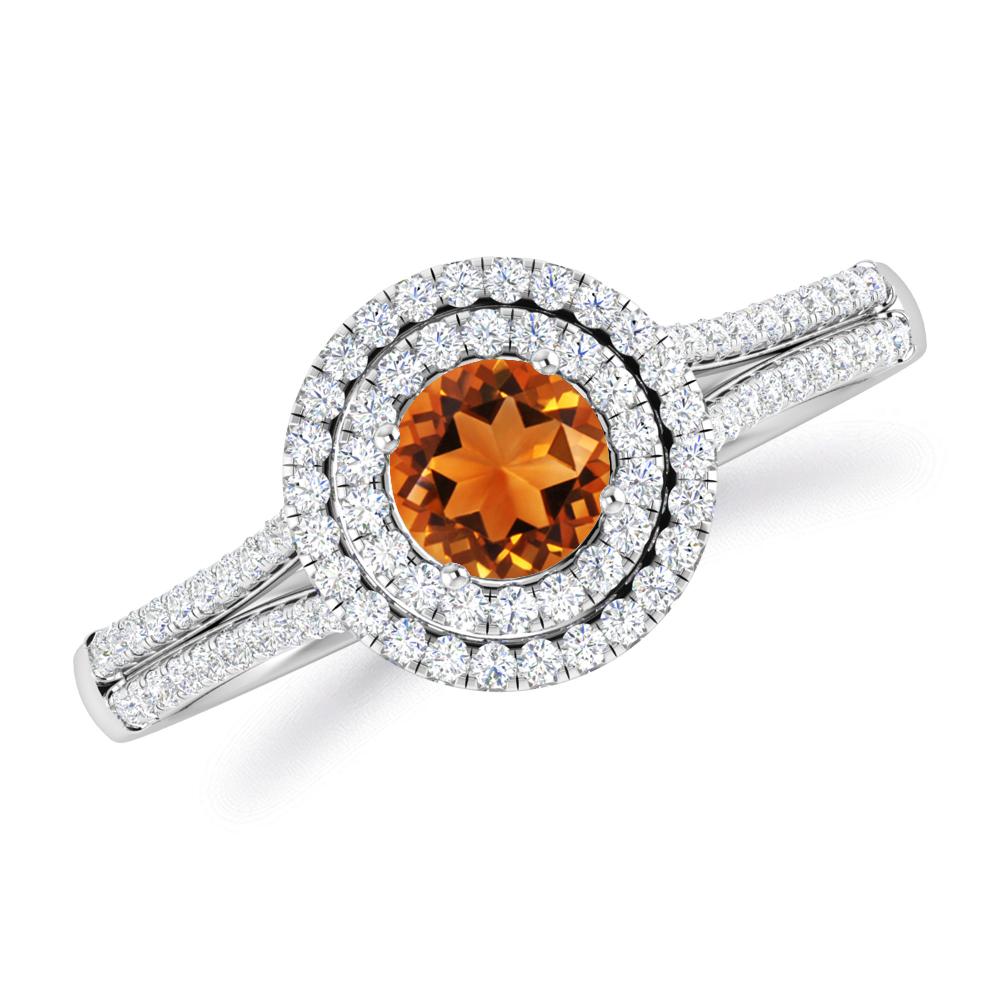 White Gold - Citrine