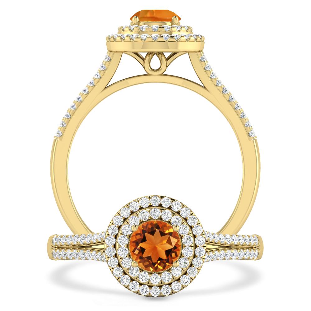 Yellow Gold - Citrine