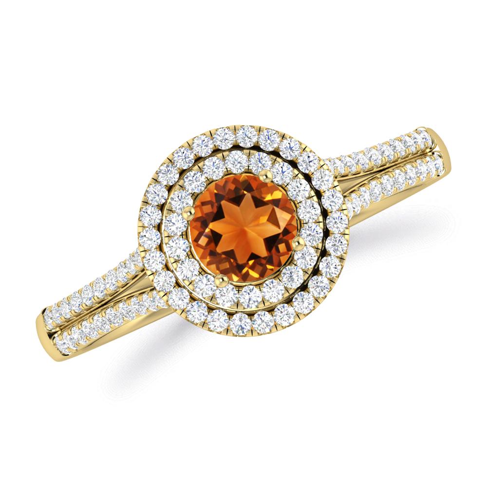 Yellow Gold - Citrine