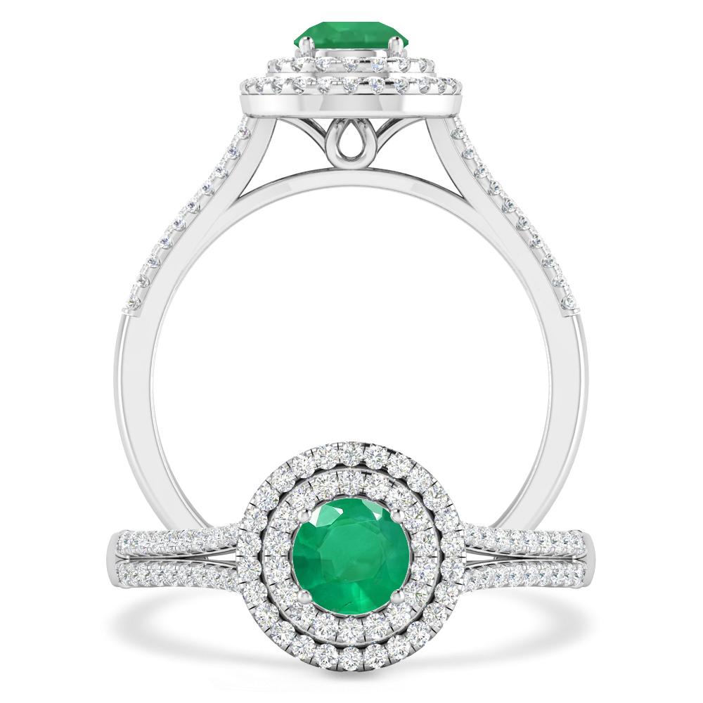 White Gold - Emerald