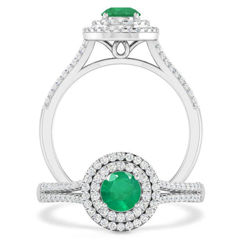 White Gold - Emerald