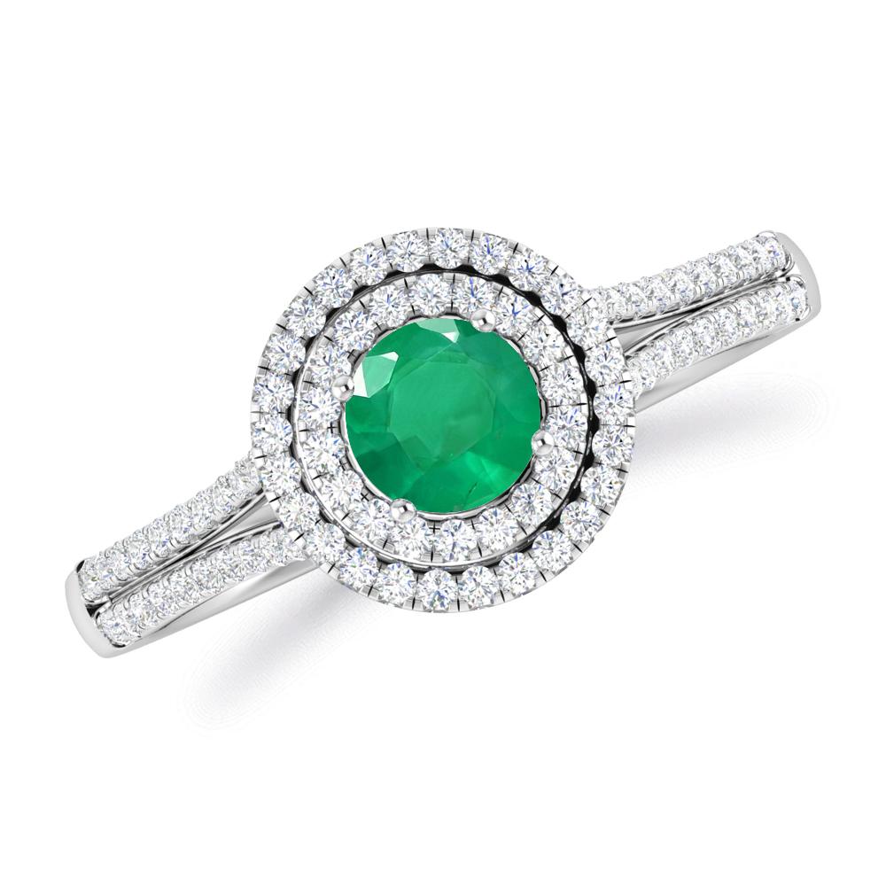 White Gold - Emerald