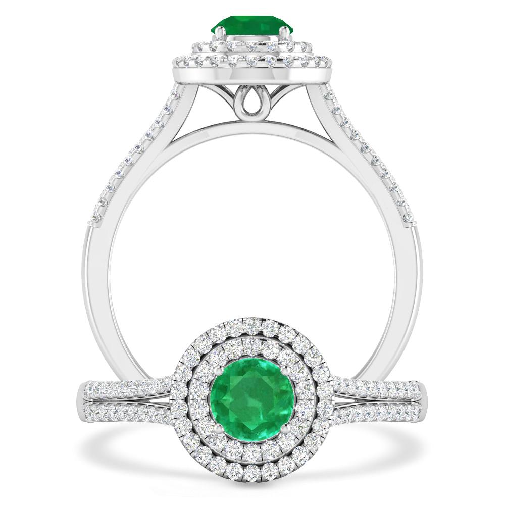 White Gold - Emerald