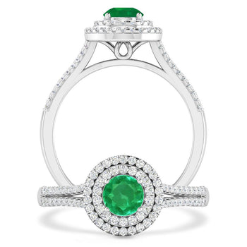 White Gold - Emerald