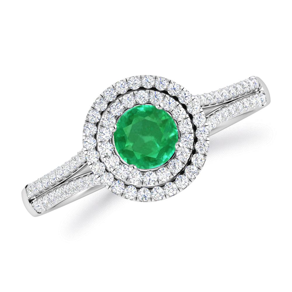 White Gold - Emerald