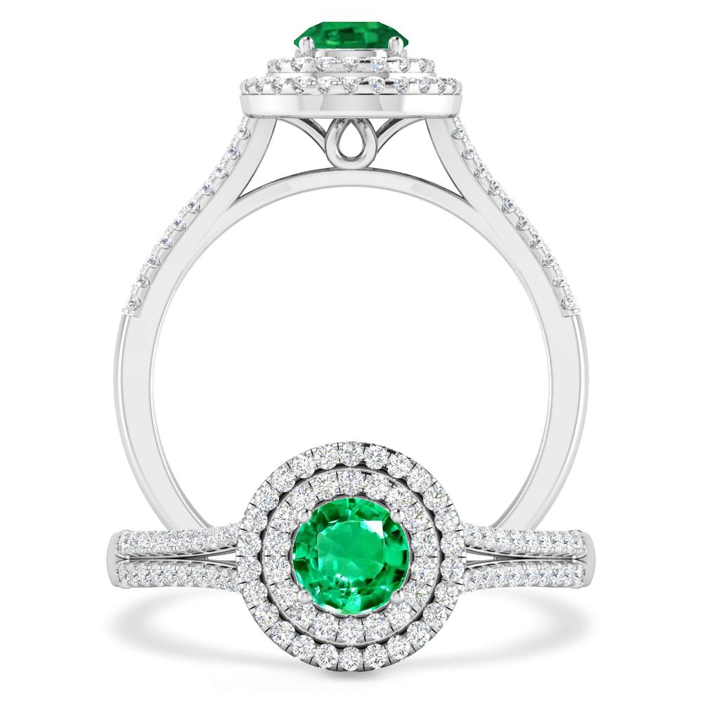 White Gold - Emerald