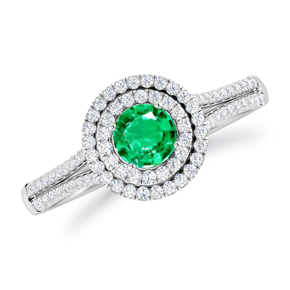 White Gold - Emerald