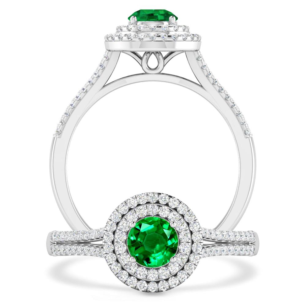 White Gold - Emerald