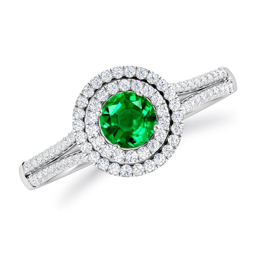 White Gold - Emerald