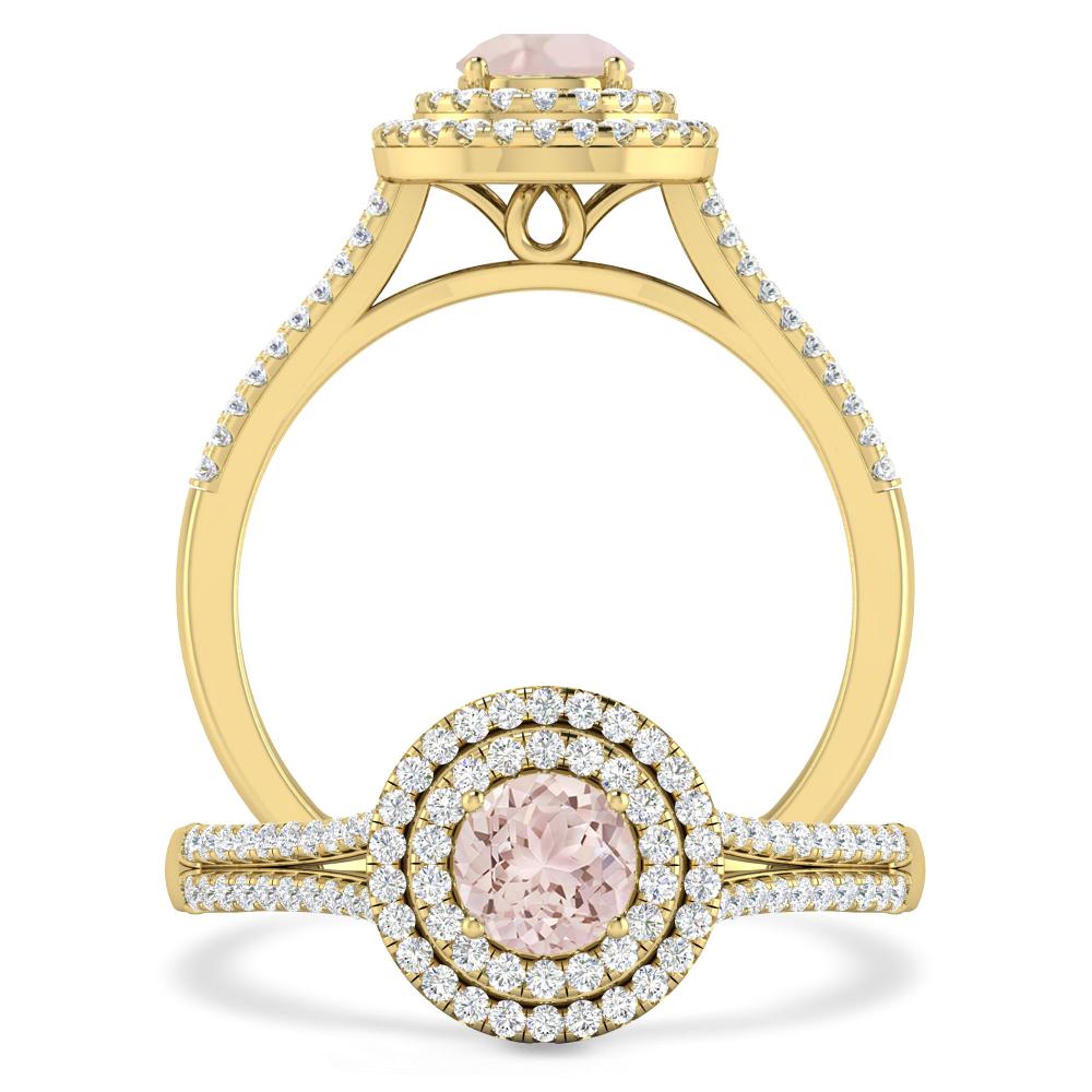 Yellow Gold - Morganite