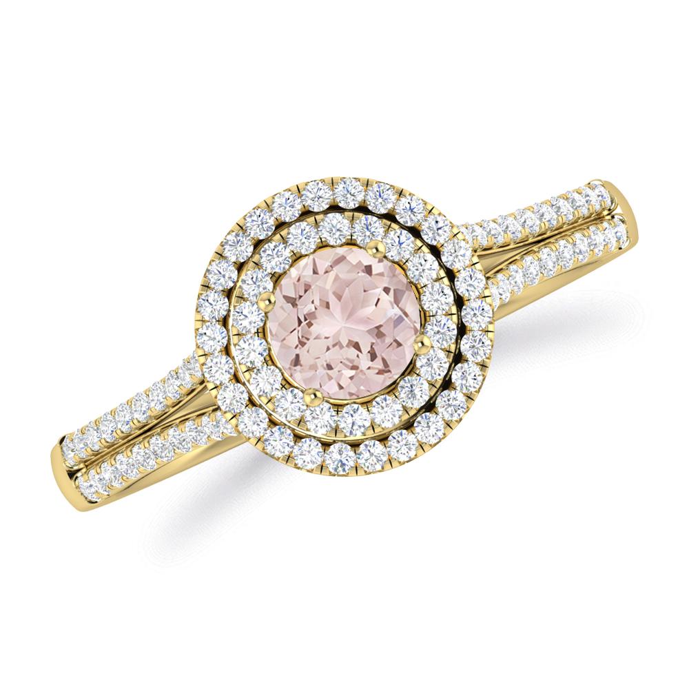 Yellow Gold - Morganite