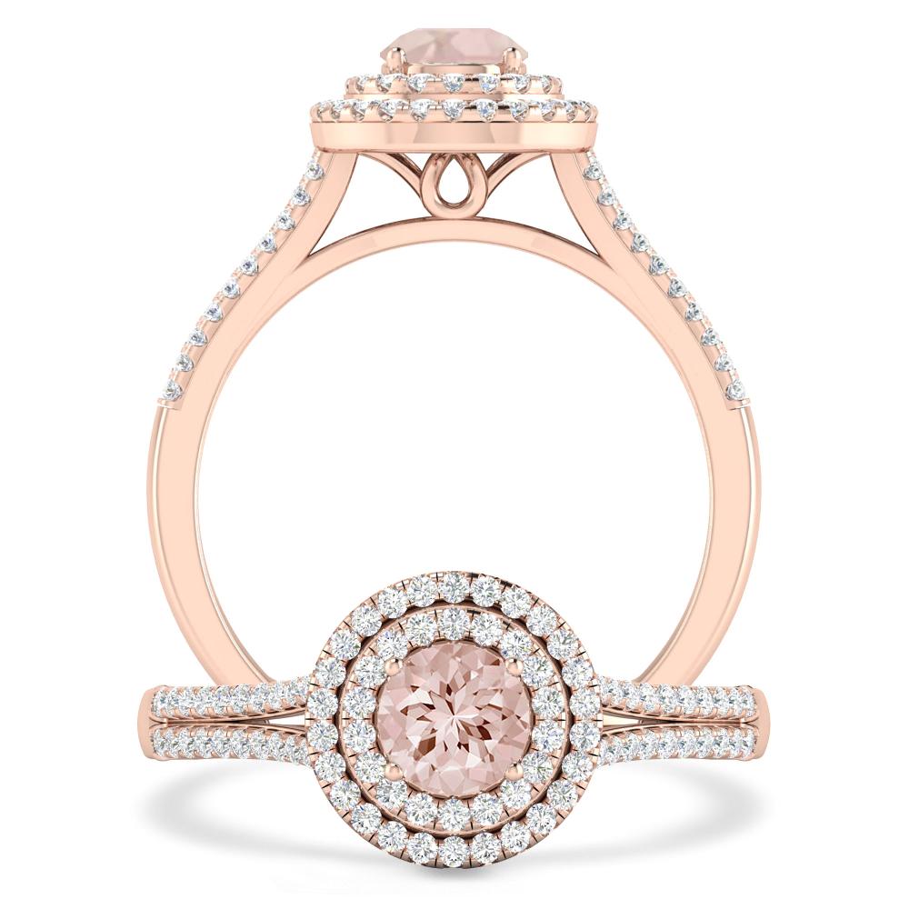 Rose Gold - Morganite