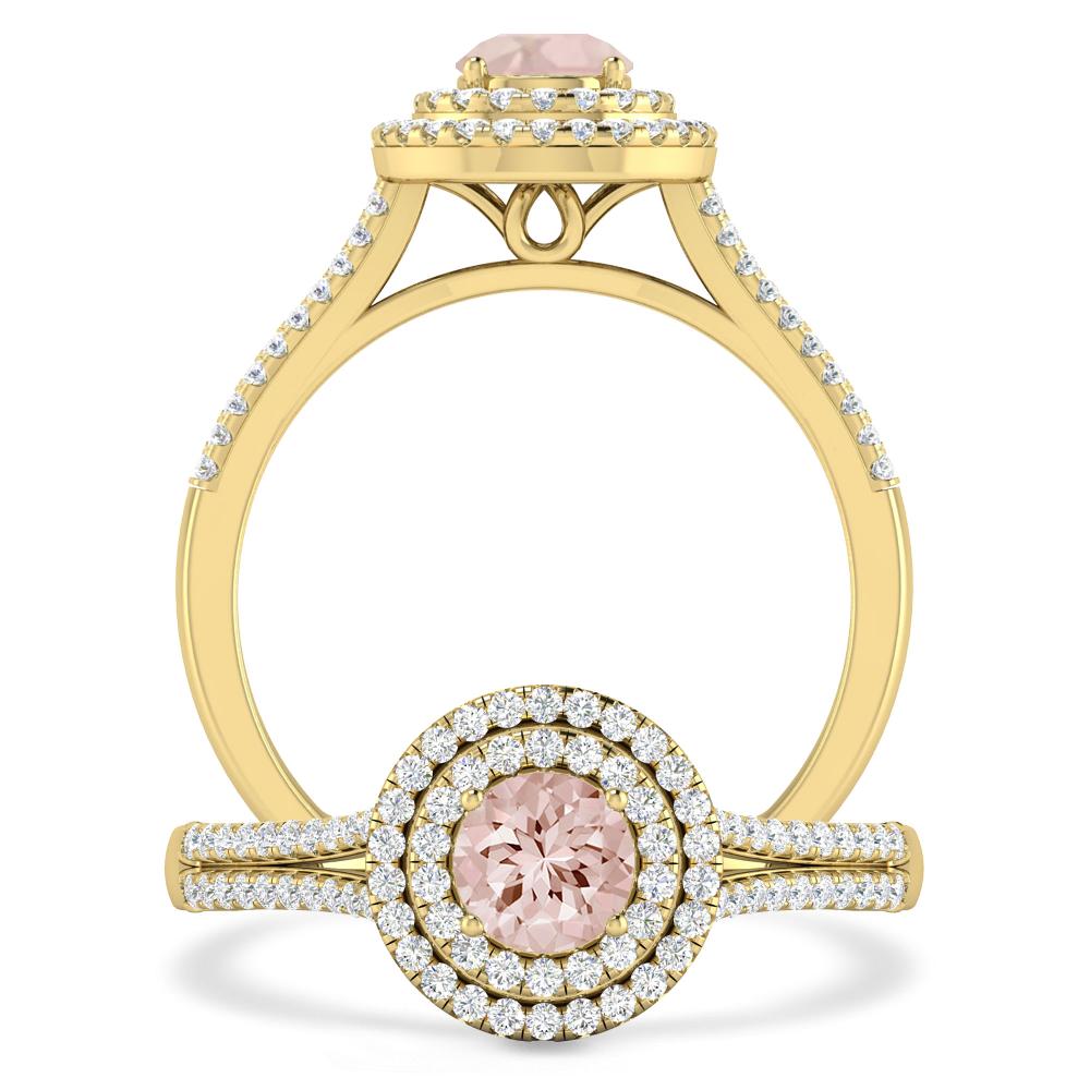 Yellow Gold - Morganite