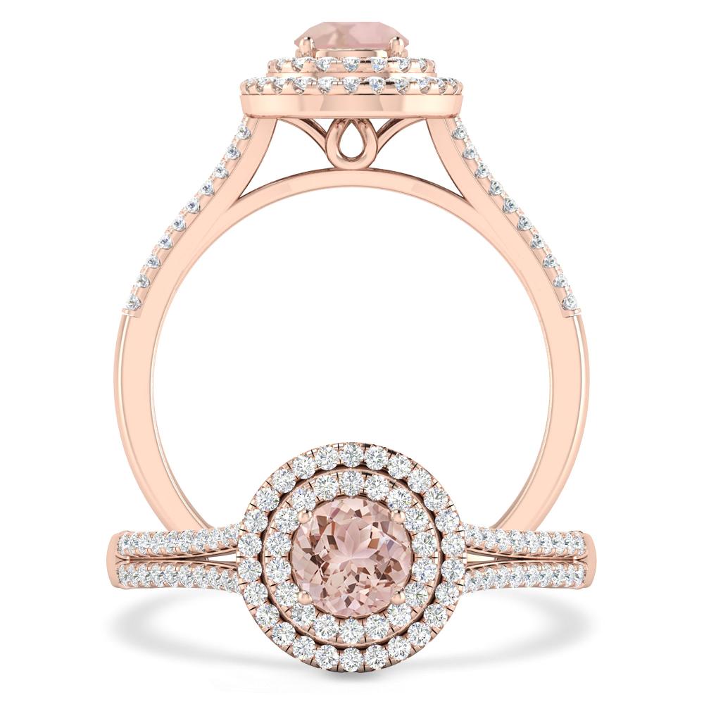 Rose Gold - Morganite