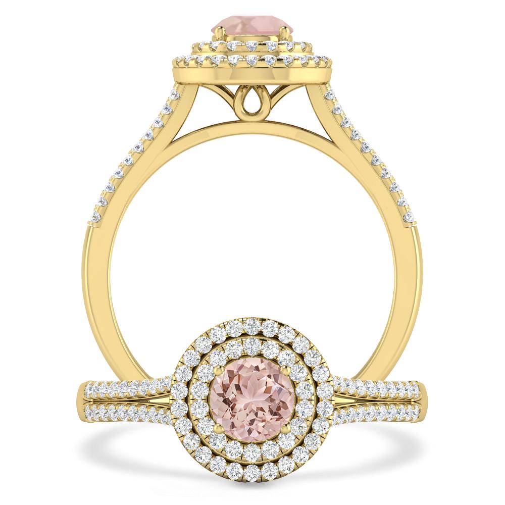 Yellow Gold - Morganite