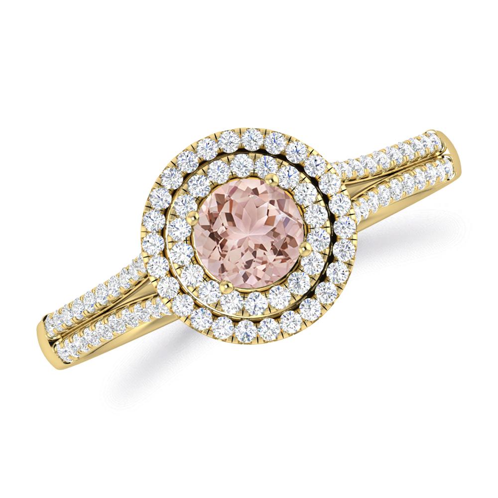 Yellow Gold - Morganite