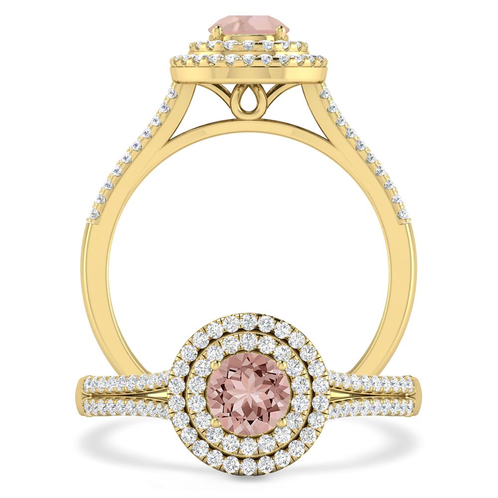 Yellow Gold - Morganite