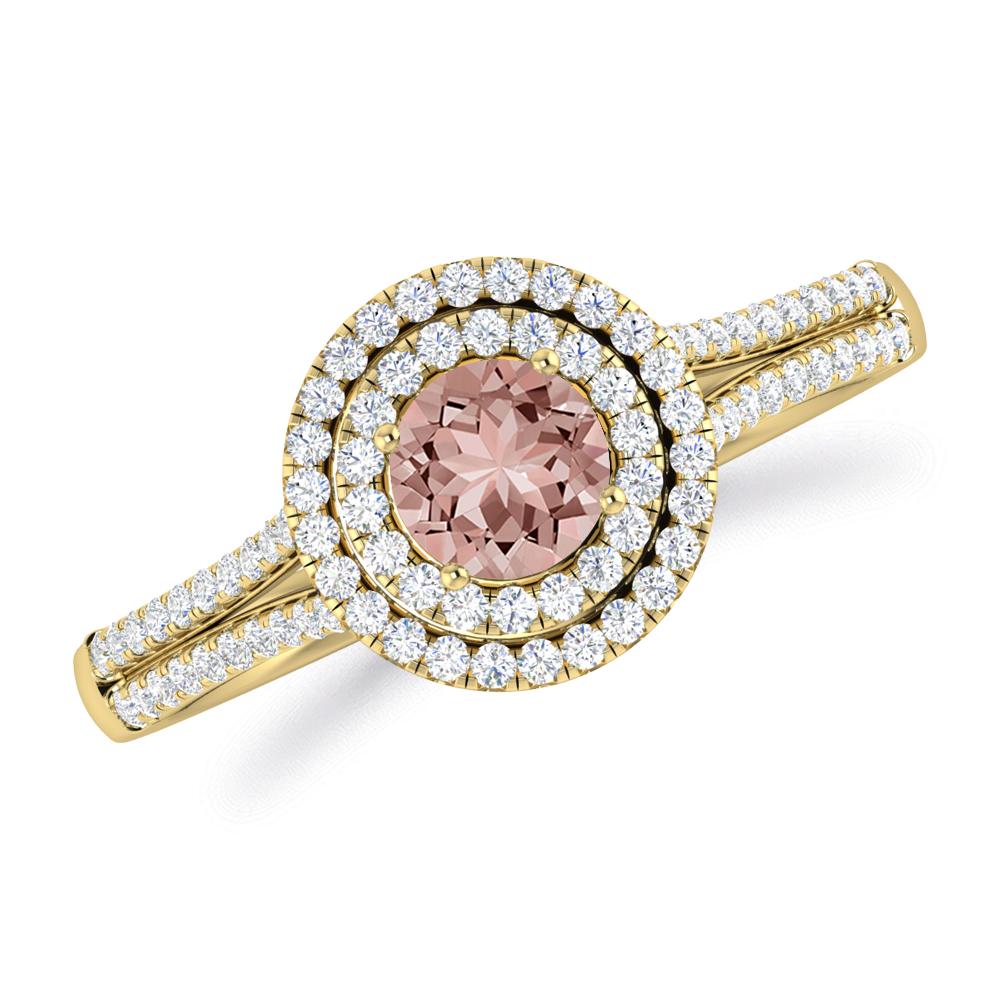 Yellow Gold - Morganite