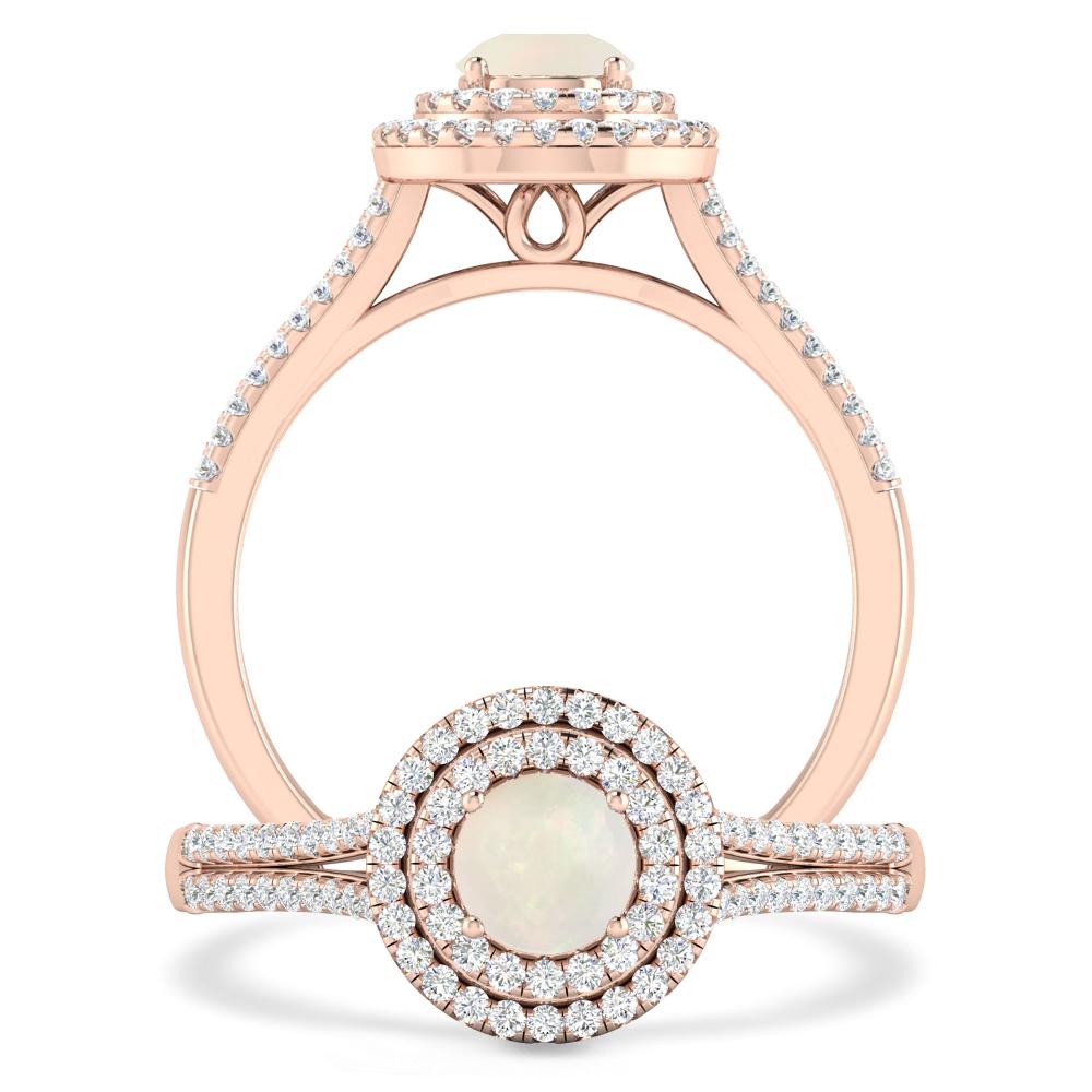 Rose Gold - Opal