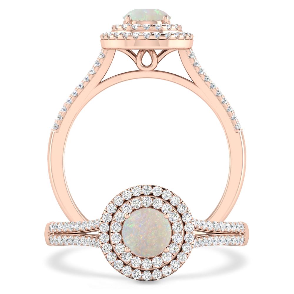 Rose Gold - Opal