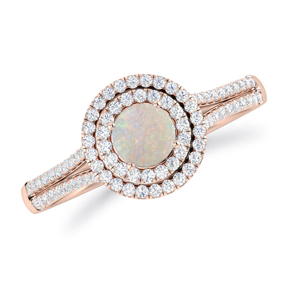 Rose Gold - Opal