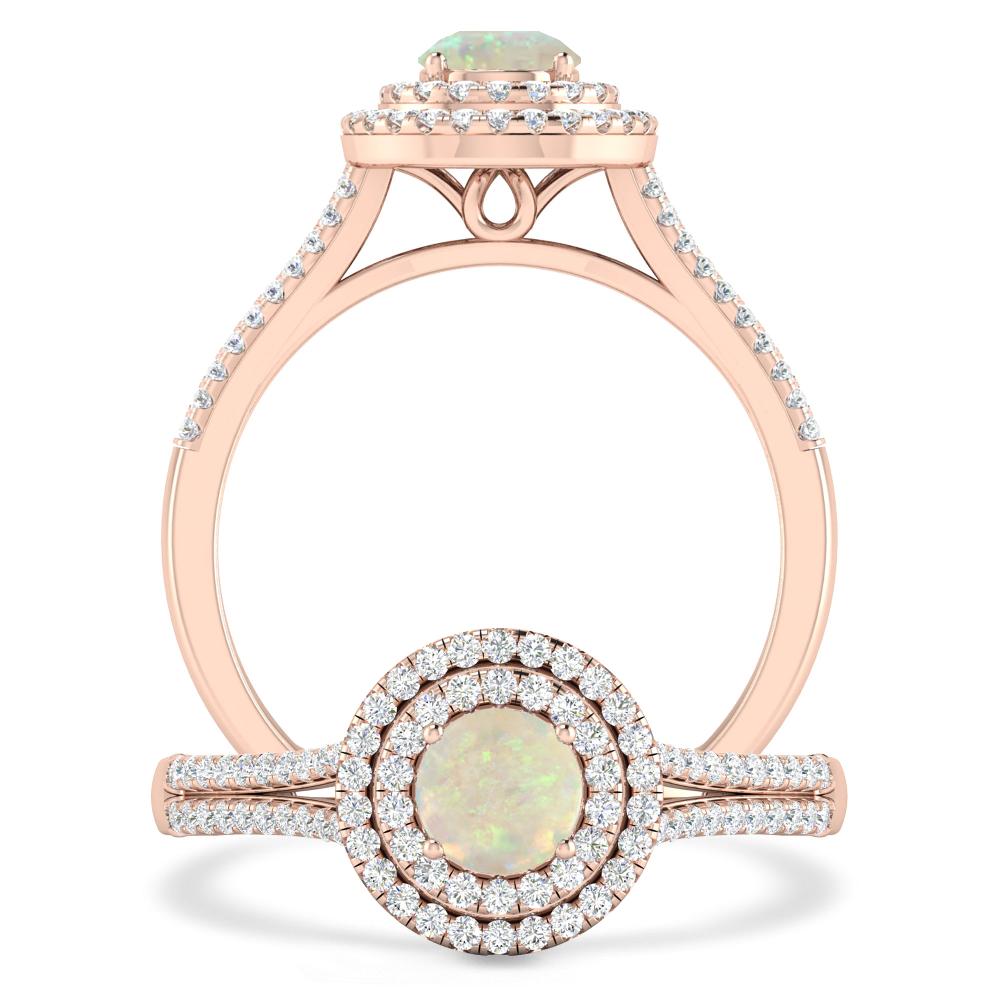 Rose Gold - Opal