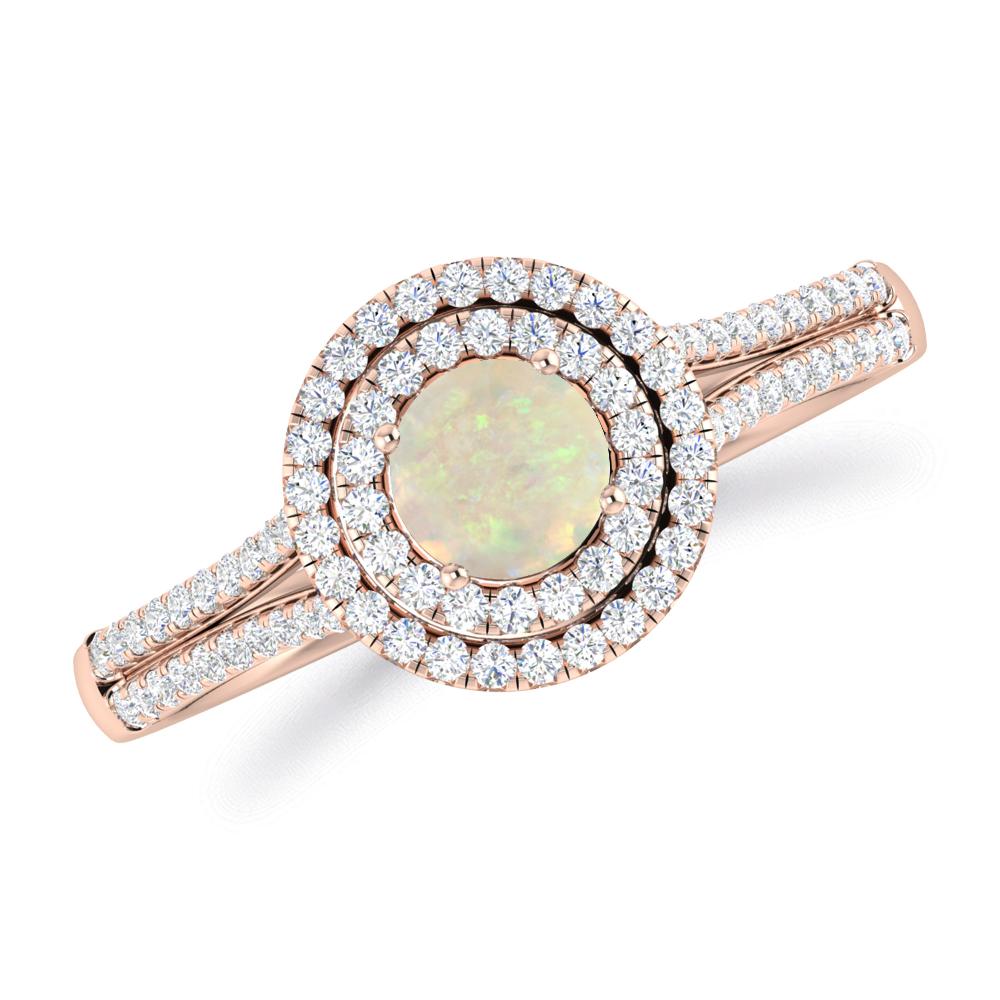 Rose Gold - Opal