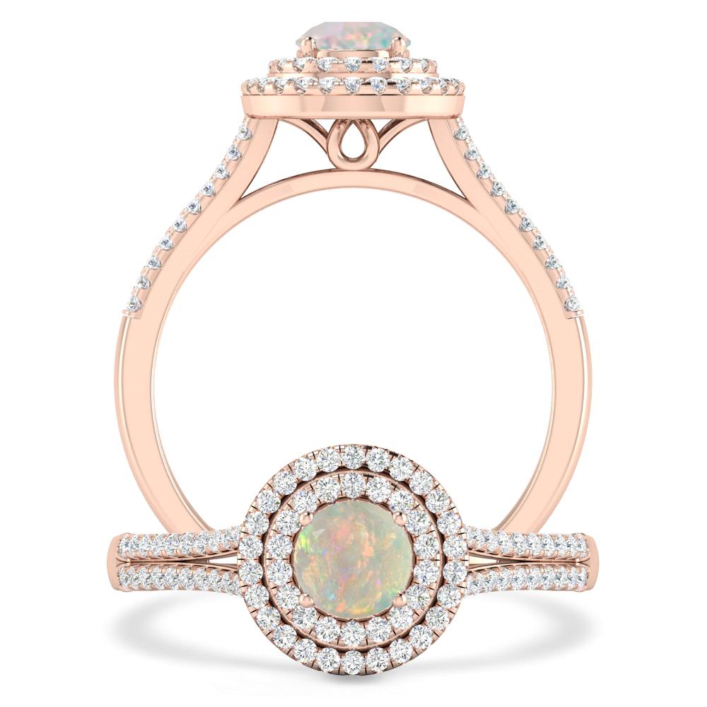 Rose Gold - Opal