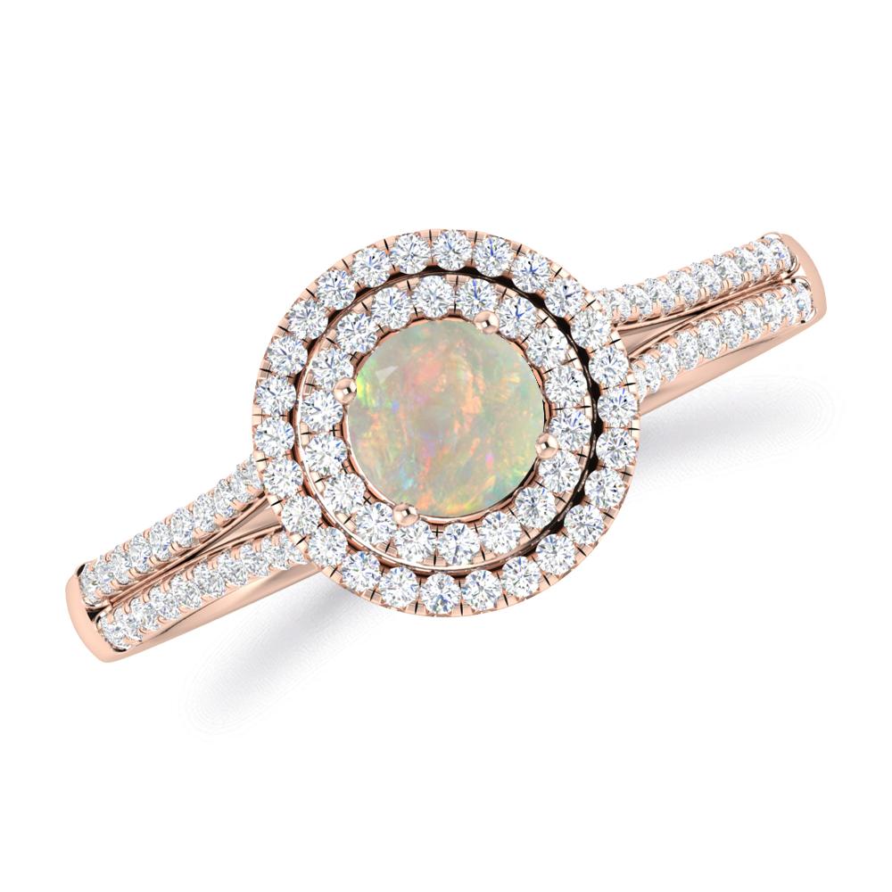 Rose Gold - Opal