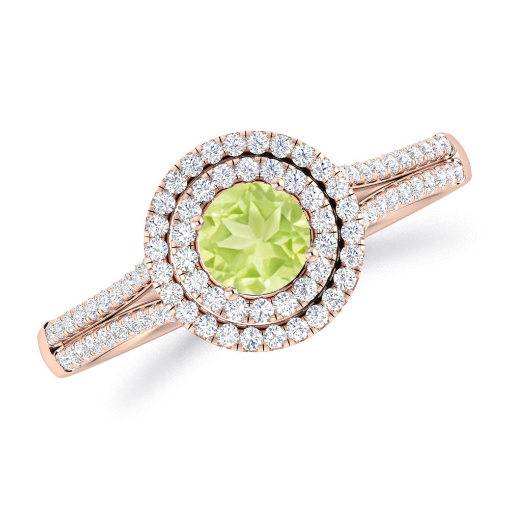 Rose Gold - Peridot