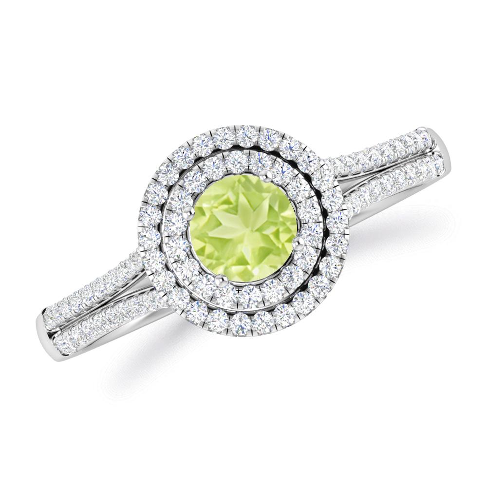 White Gold - Peridot