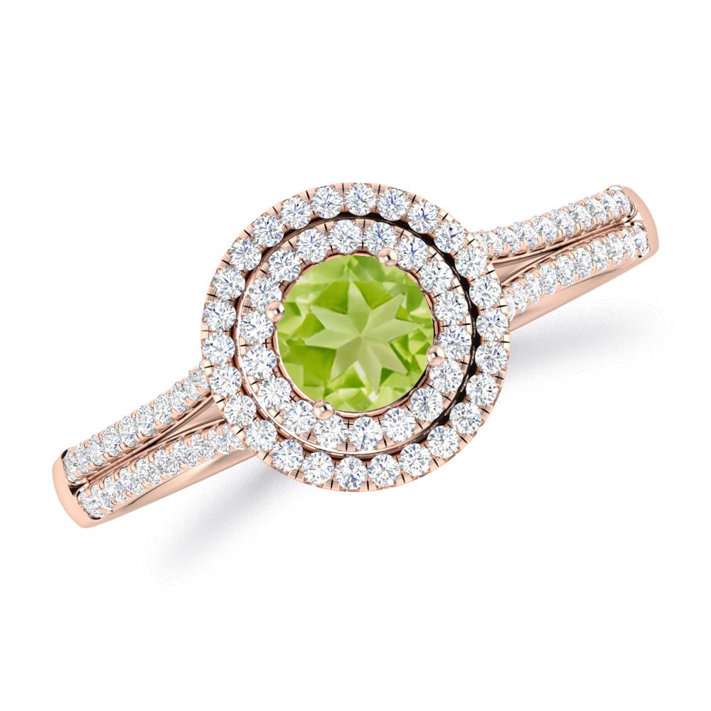 Rose Gold - Peridot