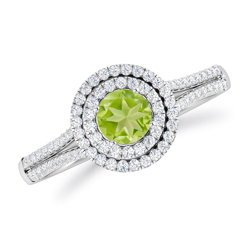 White Gold - Peridot