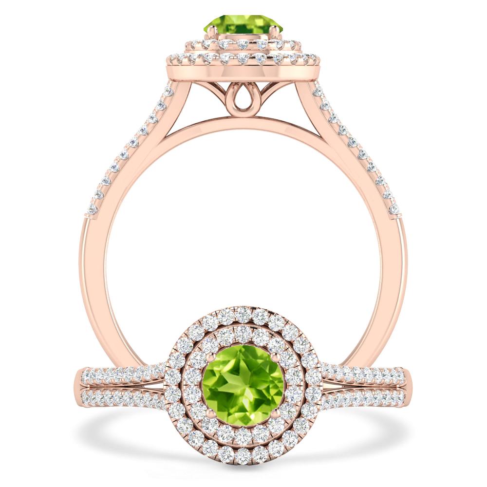 Rose Gold - Peridot