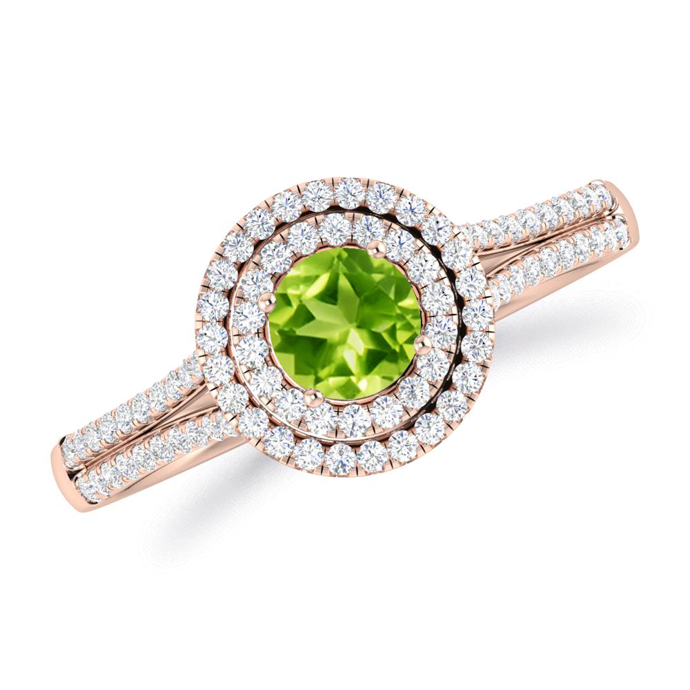 Rose Gold - Peridot