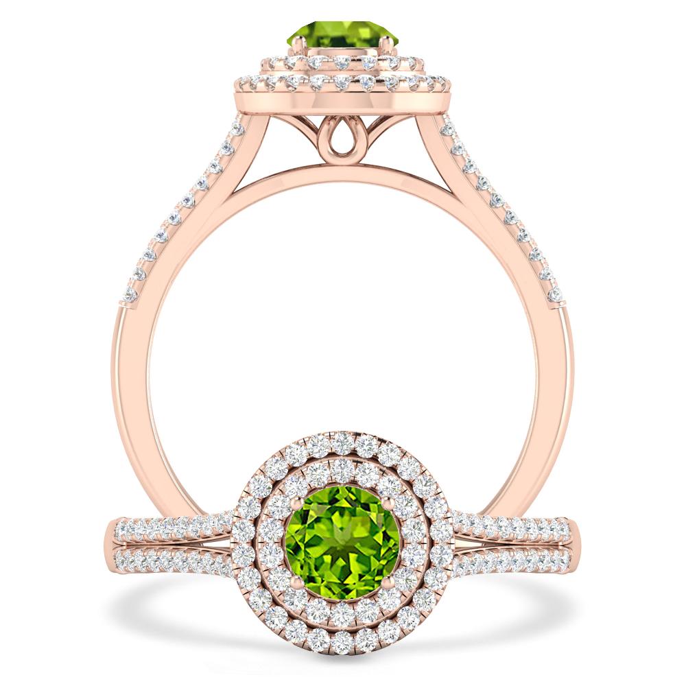 Rose Gold - Peridot