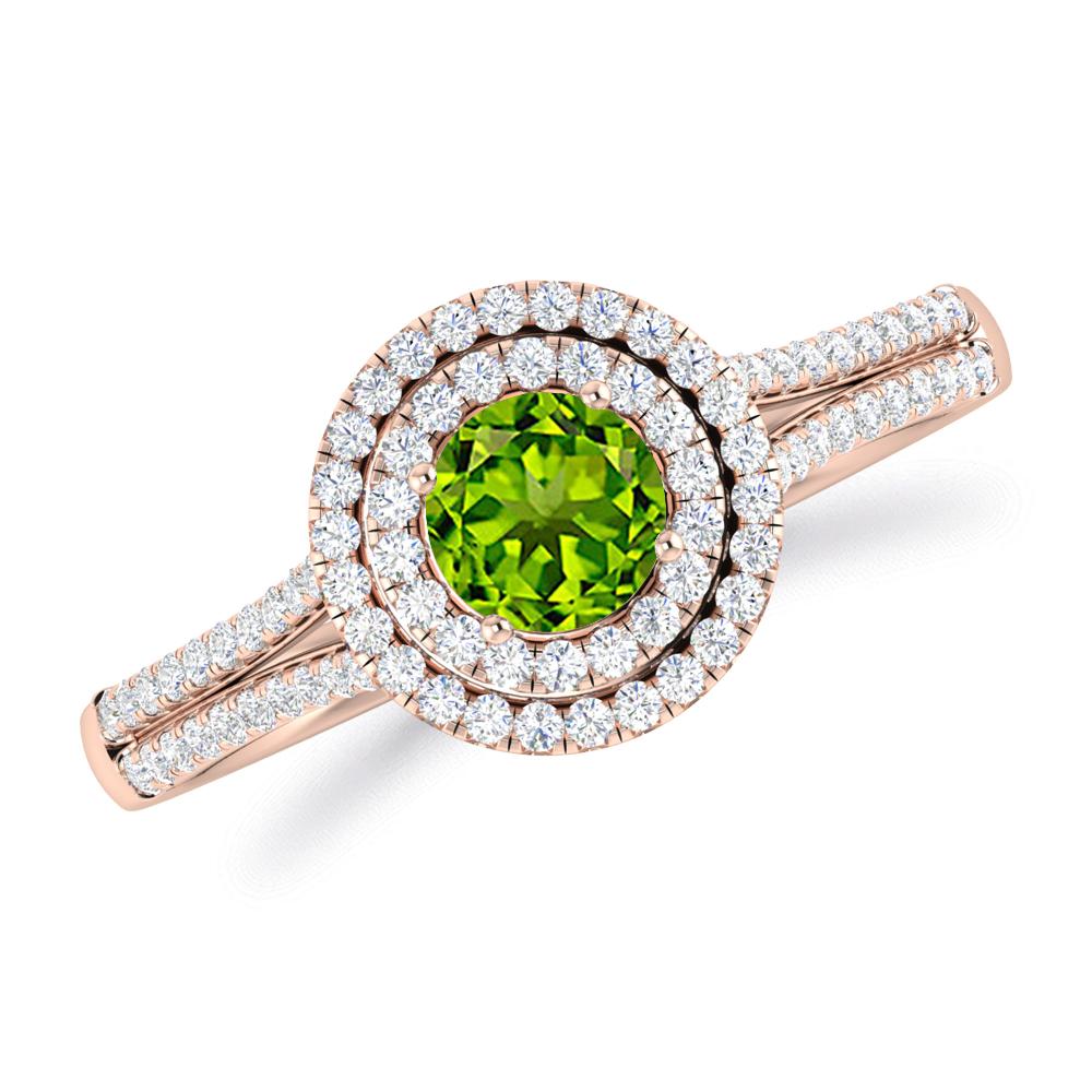 Rose Gold - Peridot