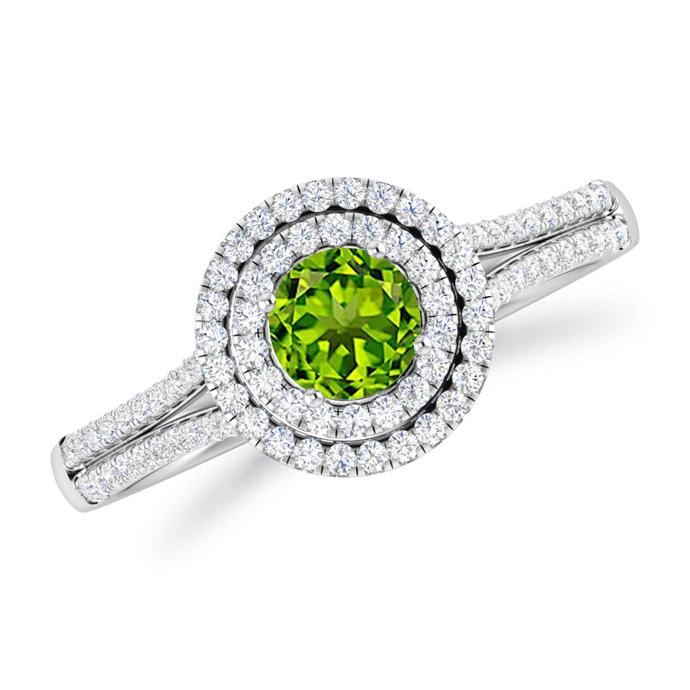 White Gold - Peridot